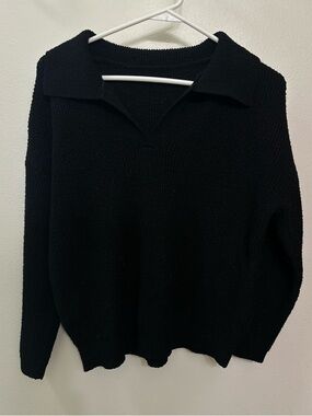 SHEIN Black Cozy Sweater